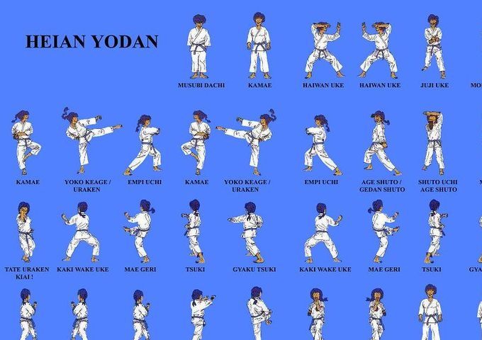 Heian Yondan - Green to Purple