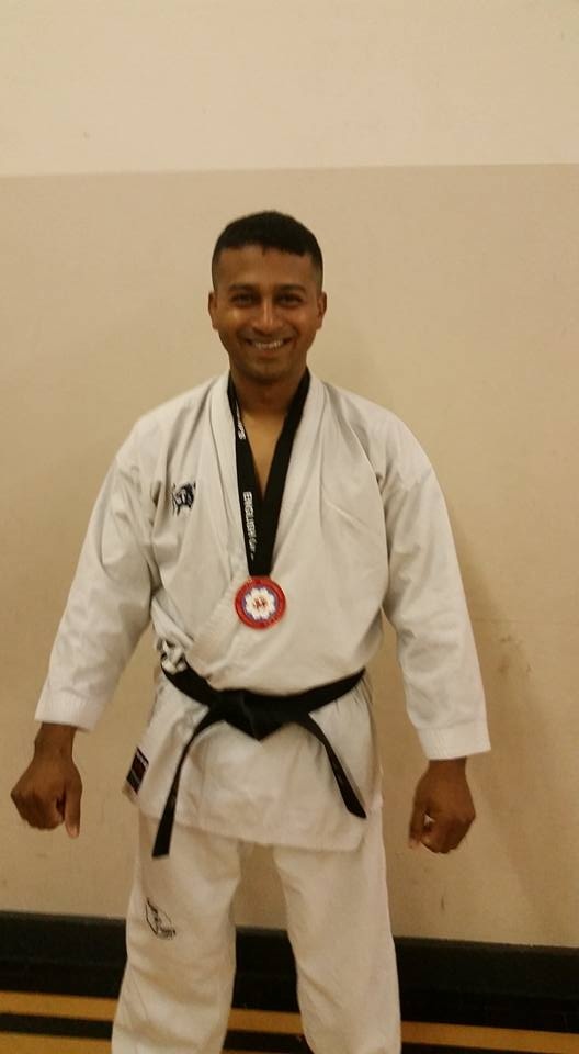 Sanath took 3rd place in Men's Kumite at the ESKF British Open in Docklands. 
Great result winning 4 fights before losing to the eventual winner. 