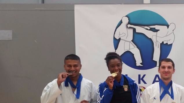 ELKAI Championship Results - 17th Sept

Rio - Gold - 7-8yr Old Kumite
Victoria - Gold - Senior Female Kumite
Halil - Gold - Senior Male Lightweight Kumite
Keljon - Gold - Senior Heaveyweight Kumite

Silver - Pratul - 7-8yr Old Kumite
Silver - Bailey - 9-10 yr Old Boys Kumite
Silver - Men's Team Kumite

Bronze - Loredana - Senior Female Kata
Bronze - Sanath - Men's Heavyweight Kumite

Great Results!