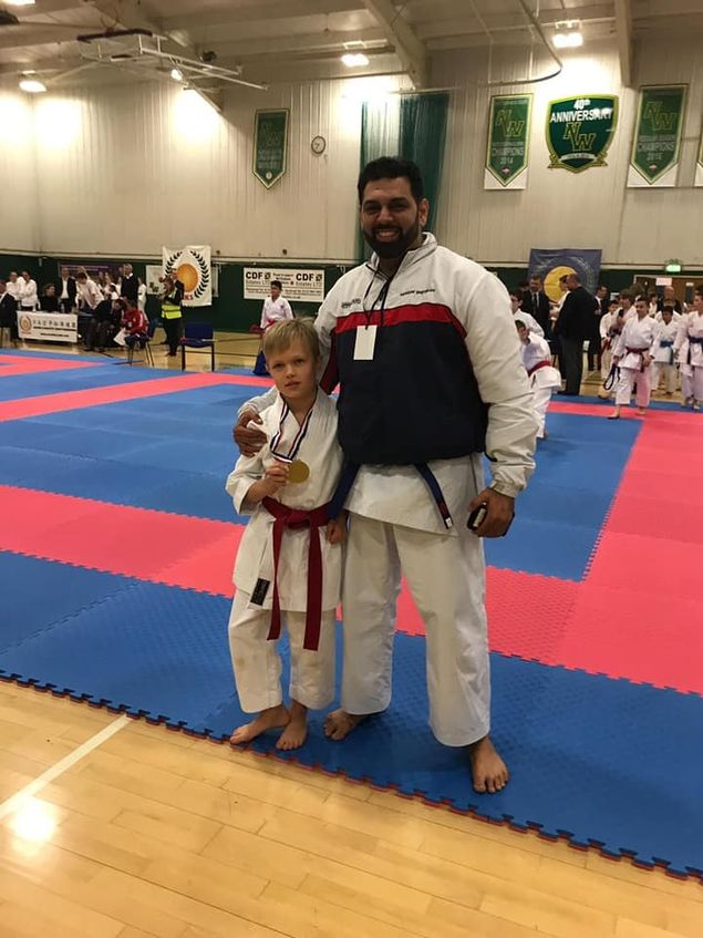  JKS England National Championships Results

Petr - Gold 8-10 year old Black and Brown Belt Kata
Victoria - Silver - Ladies Black and Brown Belt Kumite
Daniel - Silver - 14-15 year old Male Kyu Grade Kumite
Harrow Team Kata - Bronze
