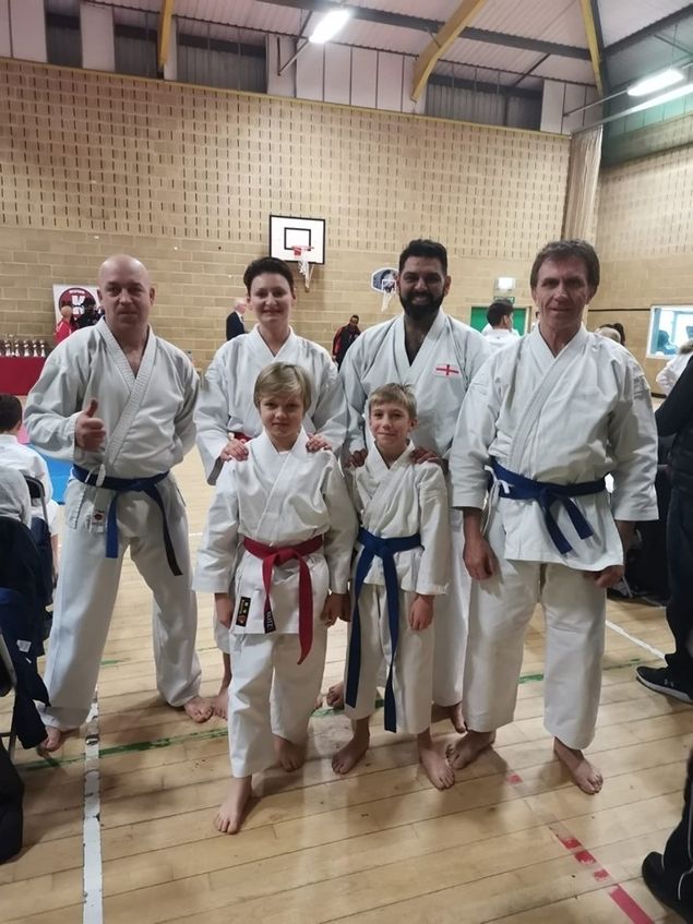 Kent Open Nov 2019
Sensei Shyam - Silver - Kata 35+
Alan M - Silver - Kumite 50+
Petr - Silver - Boys Kata
Karolina - Bronze - Ladies Kumite
Helen - Bronze - Ladies Kata
Alan - Bronze - 35+ Kata
Team Kata - Bronze

Meopham Open - 1/12/19
Michael - Bronze - Boys Kumite
Zlatko - Bronze - Men's Kumite