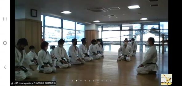 HSK members joined in Kangeiko 2021 live from Japan conducted at JKS Hombu Dojo in Tokyo. Kangeiko is Cold Weather training and happens at the end of January every year. Kagawa Shihan took a fantastic 90 mins training!