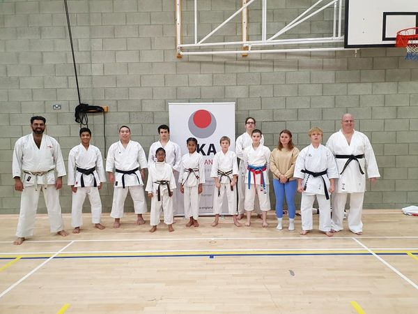 Great day at the JKAE Open on Saturday 😁
Some great results for the club with Daniela winning the womens Kyu grade kumite title. 
This was followed by little 9 year old Saanvi winning Silver in her kata category. 
Stefan followed it up winning Gold in the mens 3rd to 1st kyu category. 
One of the biggest categories of the day was the mens Black Belt division...After some tough rounds and a tie for 2nd place...Jason went on to win Bronze! 
The kumite followed with solid performances.
Saanvi again shone winning Silver competing against the boys in kumite. 
Stefan won Gold again in the mens brown belt kumite! 
To cap of a fantastic day, Sensei Anas took Gold in the 40+ after 5 solid fights 👊💪
4 x Gold
2 x Silver 
1 x Bronze