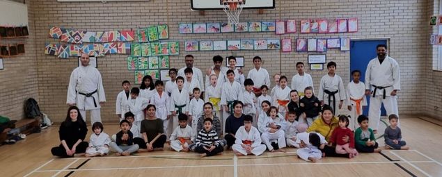We held our annual Bring Your Mum to Karate session for Mother's Day this year. 
A fantastic and fun session.
A huge well done to our Karate Mums!! :-)
