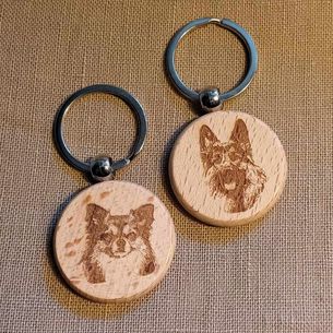 Nyckelring hund / Keychain Dog
