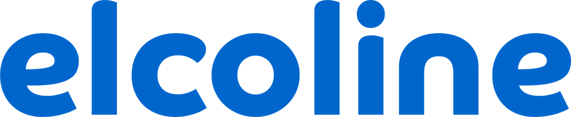 Elcoline sininen logo