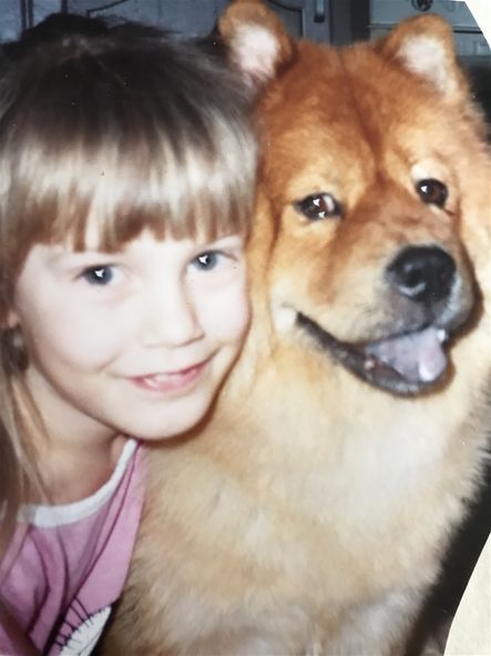 Blizzy og min datter Vanessa