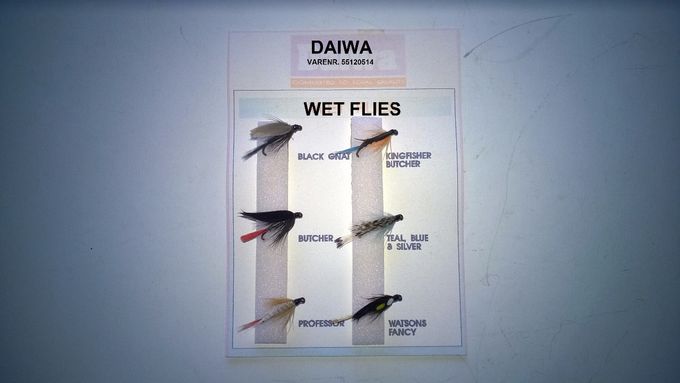 DAIWA WET FLIES FLUESÆT
KR. 59,75  NU KR. 30,00
LAGER  2 STK.