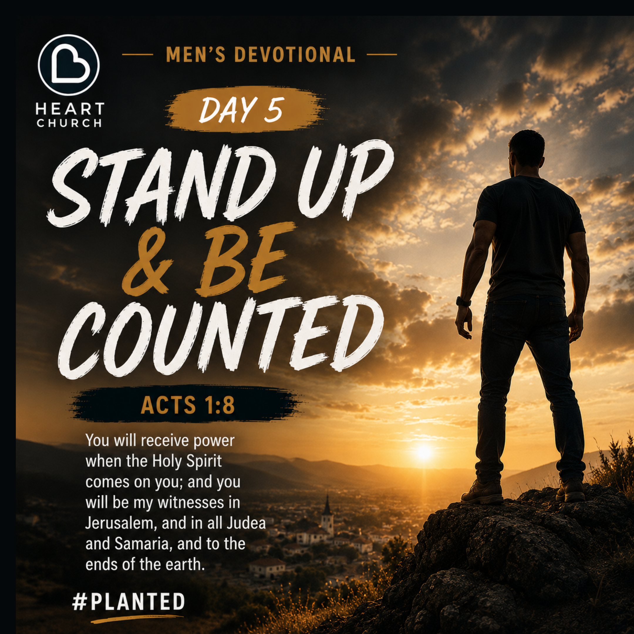 Day 5: Stand up & be counted #RevivalBeginsHere