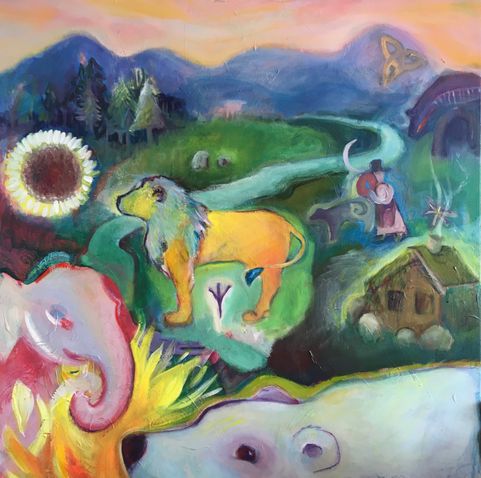 Lion, skitse, 2019