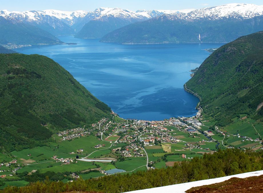 Vik og Sognefjorden. Flott!
Vik and the Sognefjord. Nice!