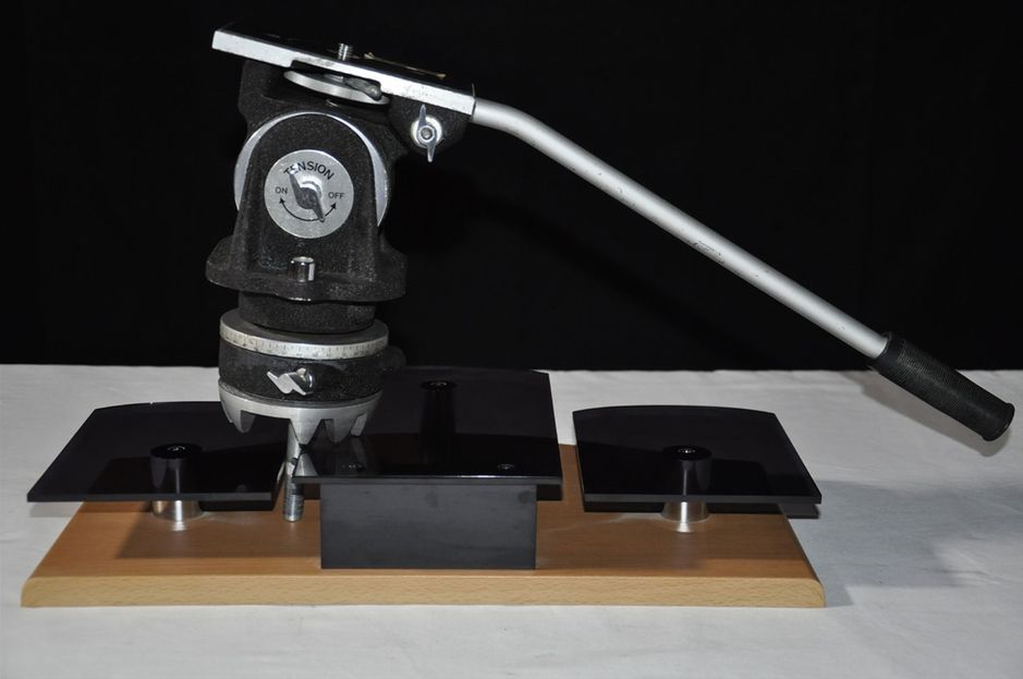 Vintage Miller tripod head pedestal