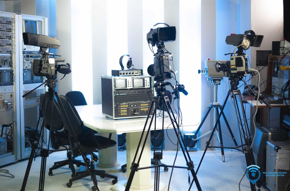 The studio setup that you can visit