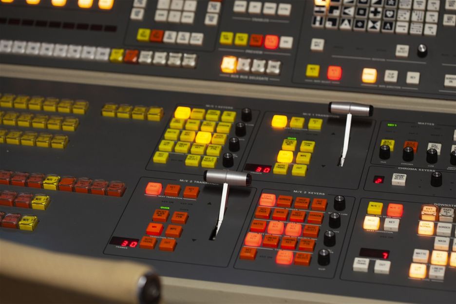 Grass Valley video mixer