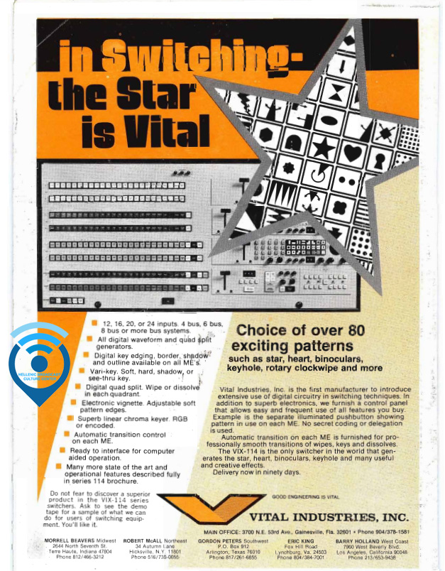 vital-industries broadcast video mixer