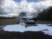 Brand landbrugsredskab