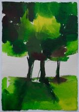 Henny van Leeuwen, aquarel