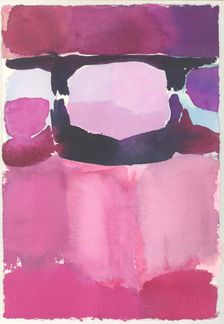 Serie: Les Ponts de Paris, 2024, aquarel, 30 x 21 cm.