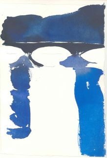 Serie: Les Ponts de Paris, 2024, aquarel, 30 x 21 cm.