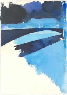 Serie: Les Ponts de Paris, 2024, aquarel, 30 x 21 cm.