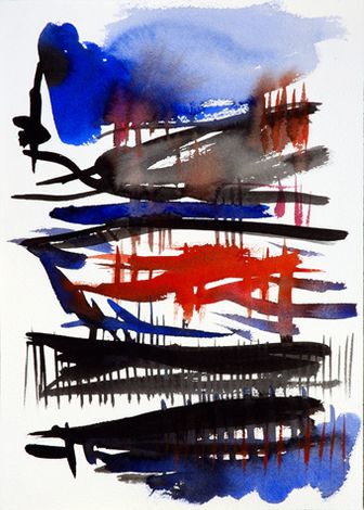 Reisbeeld Istanbul, 10 juni 2005, aquarel op papier, 2005, 36 x 26 cm