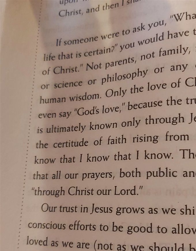 What is the one thing in life that is certain? A Quote from 'Ruthless Trust' by Brennan Manning