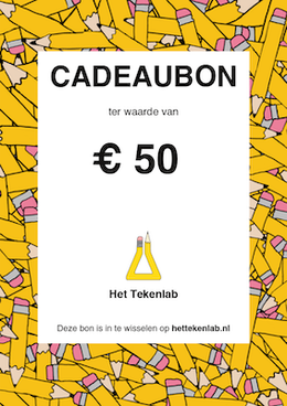 cadeaubon Het Tekenlab