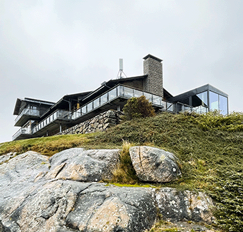 Nybyggnad - lusthus i Sjömarken