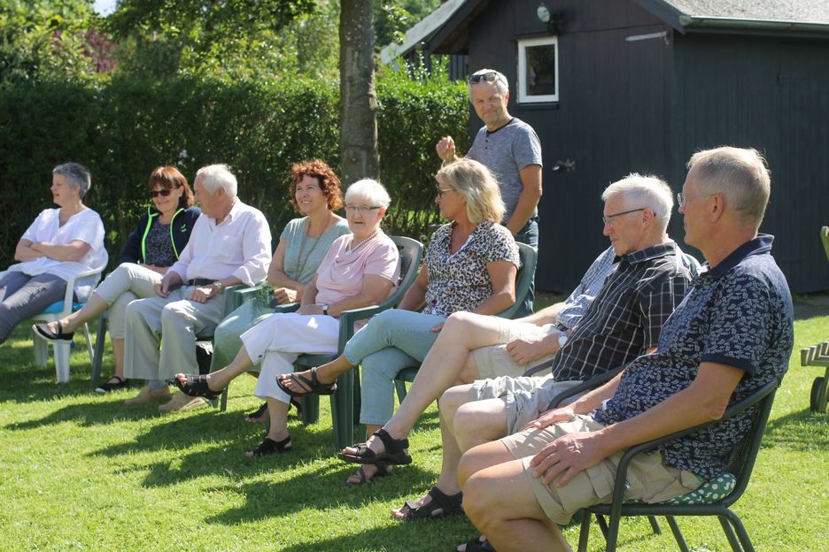 Vi sluttede i have nr. 41. Det var en hyggelig dag med solskin hele vejen.