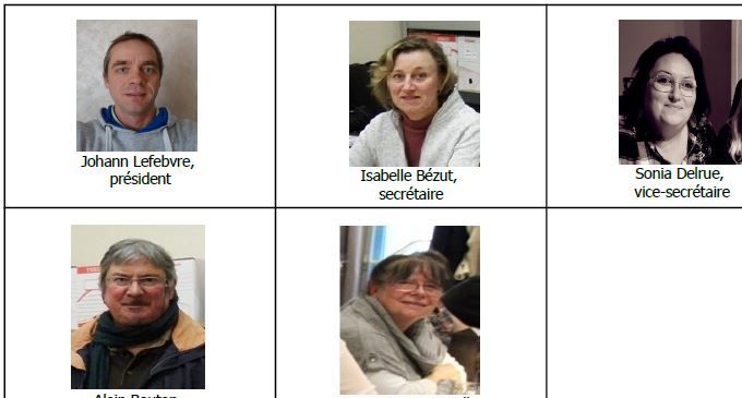 --------------------- LES MEMBRES DU BUREAU EN 2022 ----------------------