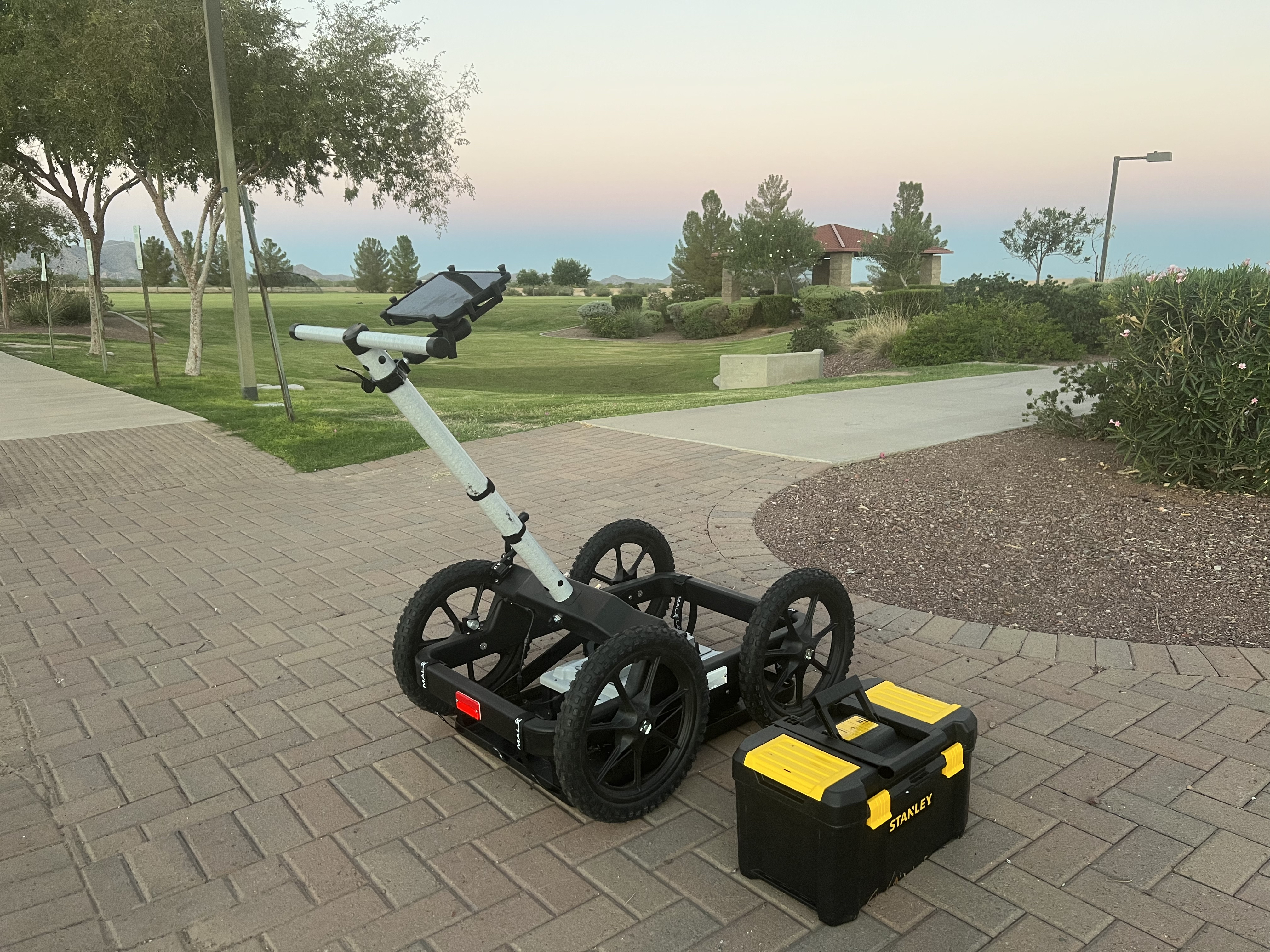 Ground Penetrating Radar (GPR) Display