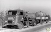 006 - De Combinatie Rotterdam DAF 7 stripe tankwagen met aanhanger cha