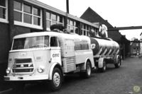 001 - DAF met aanhanger CMC  Eerste R.M.O. 1969 #