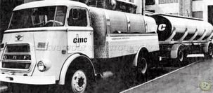 002 - RMO-DAF A1600 tankwagen  & aanhwagen CMC #