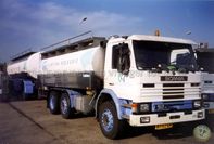 012 - Scania 92H-280  RMO met 3asser oplegger Kent BT-62-GN Campina-me