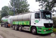 156 - RMO campina 2 as Mercedes Actros met 3 as aanhanger #