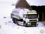 001 - RMO Volvo met 3 as oplegger  samelko december 2010 #