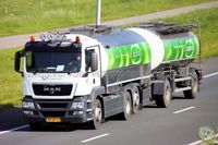 020 - MAN TGS kent BX-XP-17 3as met 2 as aanhanger RMO campina & FC #