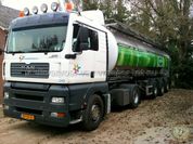 078 - RMO MAN-D20 kent BP-VZ-51  trekker met 3 as oplegger #