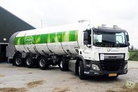 124 - RMO DAF kent 23-BGX-2 met 3as oplegger Fritom #