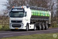 166 - RMO-Volvo globetrotter kent 96-BFF-4 trekker 3as oplegger #