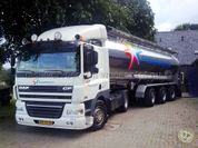 011 - RMO  FrieslandCampina DAF-CF trekker kent BV-LS-15 met 3 as ople