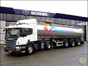017 - RMO FrieslandCampinaScania P360 XPI trekker met 3 as oplegger #