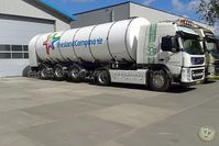 086 - RMO Volvo trekker rijdt op gas en diesel #