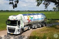 150 - RMO- DAF CF trekker 3as oplegger FrieslandCampina #
