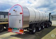 151 - RMO - Hobur nieuwe 3as melk-tankoplegger #