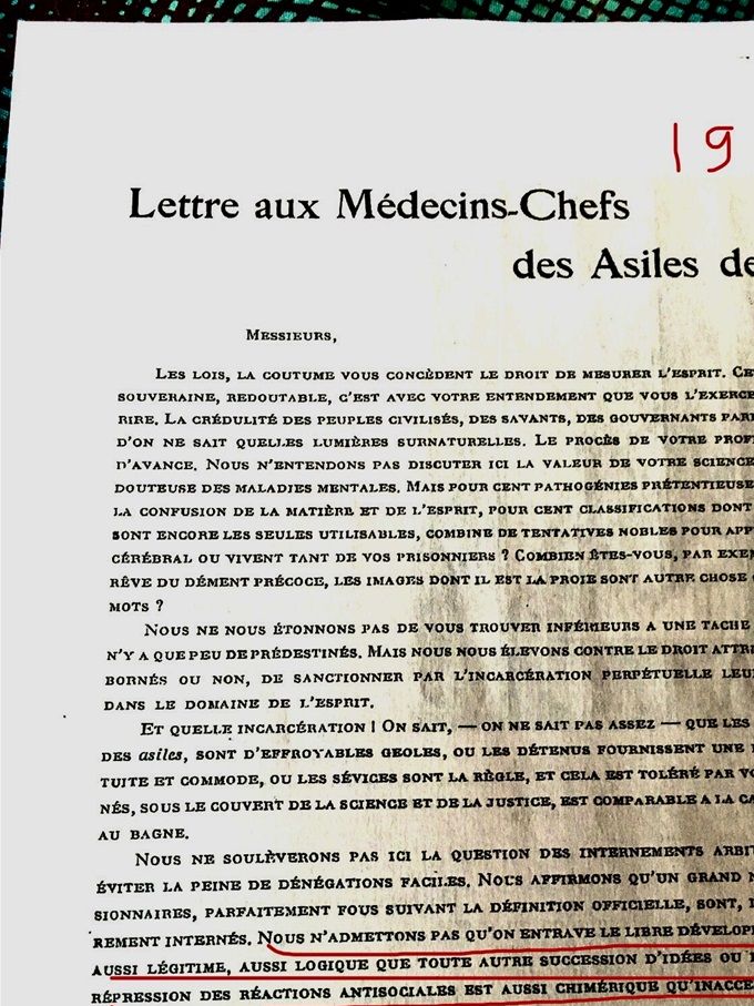 In La révolution surréaliste, 15 avril 1925, gallica