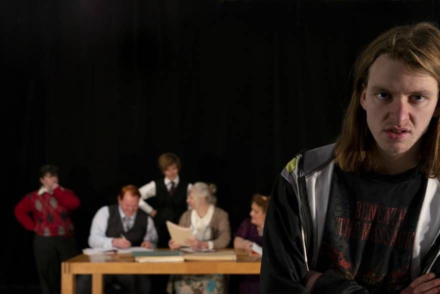 Sebastian Marshall plays Daniel in Biting the Hand.