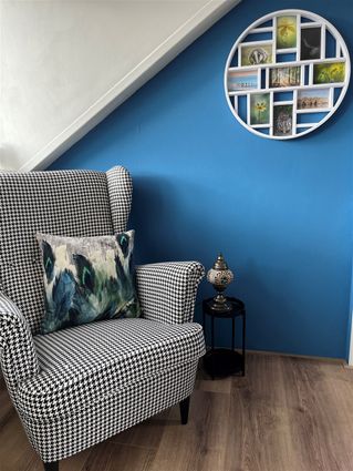 Foto van mijn praktijk 'Lemurie'. Foto van Gertie. 