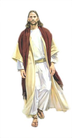 Jesus vandrer